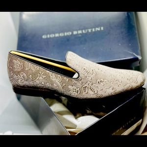 Giorgio Brutini mens contact gray dress shoe sz 11